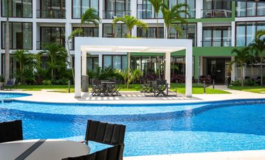 Renta Residencial en La Ceiba Mayakoba: 2 Rec. con Pádel, Gym y Rooftop (Disponible 15/07)