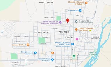 VENTA DE PROPIEDAD EN COLONIA LA CAPILLA, ACAPONETA, NAYARIT