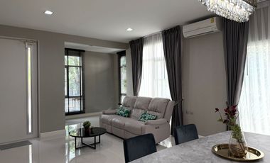 House for Rent Mantana 2 Bangna KM.7 village, already to move. Next to Mega Bangna
