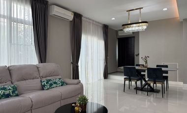 House for Rent Mantana 2 Bangna KM.7 village, already to move. Next to Mega Bangna