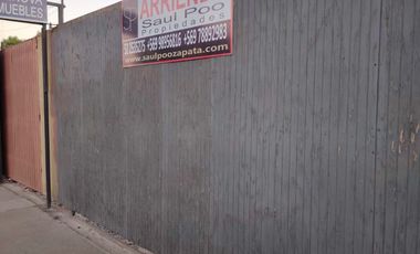 ARRIENDO EXCELENTE TERREN AV. LOS CVARRERA