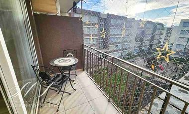 Amplio Depto 3D/2B/ E en Maipú: Seguridad y Conexión total frente al Mall Maipú.