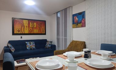 VENTA APARTAMENTO AMOBLADO DE 63 m², VILLA PANORAMA- PAIPA BOYACA