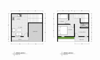 Jual Murah Rumah 2 Lantai Harga 644 Juta di Ciracas