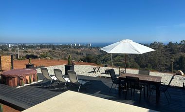 PARCELA CON VISTA AL MAR EN SAN JOSE ,ALGARROBO