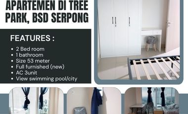 Disewakan Apartemen di Tree Park, BSD Serpong Minggu