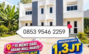 Rumah dijual di Tanralili, Maros, Tenrigangkae, Sulawesi Selatan
