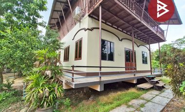 ขายบ้านเดี่ยวพร้อมที่ดิน เนื้อที่ 3 ไร่ 88 ตร.วา อัมพวา สมุทรสงคราม