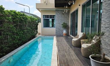 For Sale/Rent: Detached house with private pool in the Ratchaphruek area, opposite Central WestVille ✨✨ Fully Furnished / Ready to Move In ✨ Near Inte