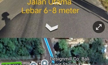 Tanah 4 are Strategis Dekat Pantai Green Bowl Disewakan, di Ungasan