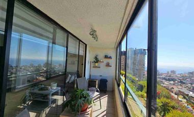 Venta de departamento en agua santa Viña del mar 3D 2B 1B 1E