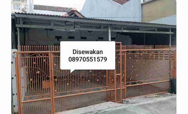 Disewakan rumah cluster lebar 6 di kelapa gading jakut