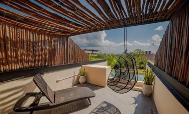 Penthouse en Venta en Aldea Zama, Tulum, Kuukum.