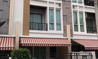 🚩For Sale🚩3-Story Townhome Baan Klang Muang Ratchada 36, 3 Bedrooms, Near BTS Ratchayothin