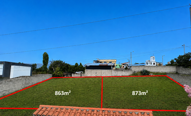 Valle de los Chillos, lote de terreno 873m2