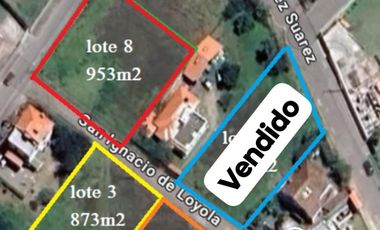 Valle de los Chillos, lote de terreno 953m2