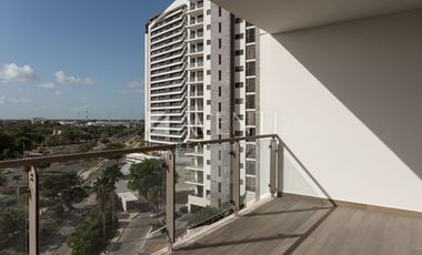 Departamento en Renta, Be Towers, Puerto Cancún