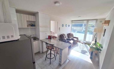 Arriendo Lomas de San Andrés · 2D 2B Amoblado + Estac.