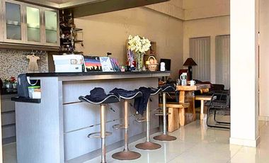FOR SALE MODERN HOUSE 2ND FLOOR WITH BEAUTY LARGE GARDEN AT SESETAN, DENPASAR
