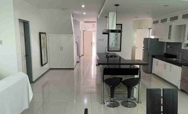 Two storey modern house for sale with big garden (fully furnished)