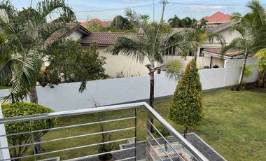Two storey modern house for sale with big garden (fully furnished)
