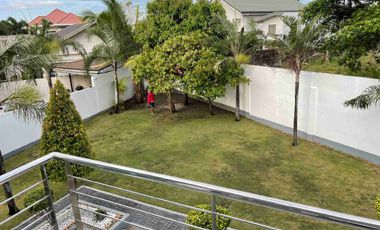 Two storey modern house for sale with big garden (fully furnished)