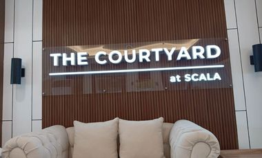 Unfurnished condo studio for rent at The Courtyard Taguig