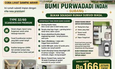 Rumah subsidi terbaik di Subang
