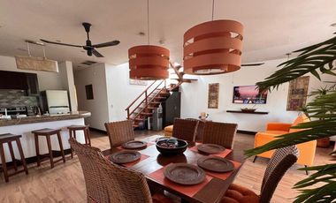 Penthouse de 2 Recámaras en Renta | Pueblito Escondido | Rooftop Privado con Plunge Pool