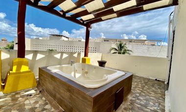 Penthouse de 3 Recámaras en Venta y Renta | Alizes Condominios | Terraza Privada, Jacuzzi y Alberca