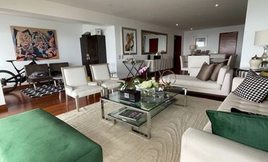 Vendo exclusivo flat de lujo con vista al Golf, piscina y 3 cocheras