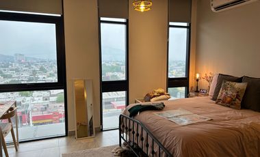 Loft en Mitras Centro (Incluye Muebles)