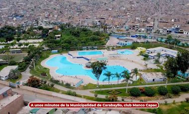 Venta de terreno en Carabayllo – Av. Parque Zonal