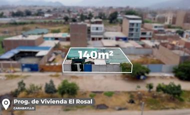 Venta de terreno en Carabayllo – Av. Parque Zonal