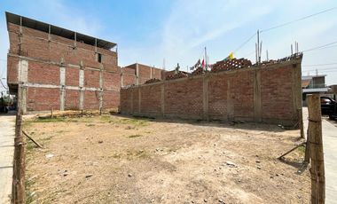 Venta de terreno en Carabayllo Parque Zonal con Universitaria 120m2