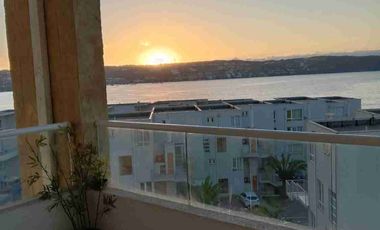 se arrienda año corrido, hermoso depto sin amoblar