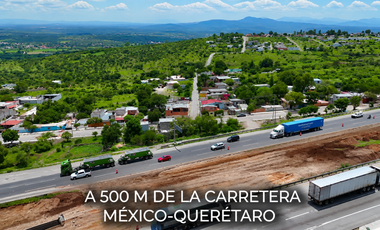 MACROLOTES EN VENTA EN PALMILLAS, SAN JUAN DEL RÍO | A 500 M DE LA MÉXICO–QUERÉTARO Y CON FINANCIAMIENTO