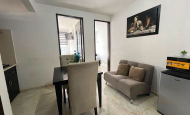 Loft o Departamento AMUEBLADO en RENTA, Toluca, zona Plaza Santín.