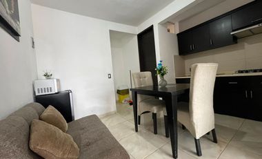 Loft o Departamento AMUEBLADO en RENTA, Toluca, zona Plaza Santín.