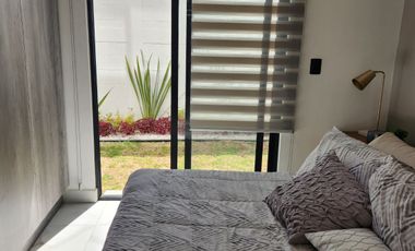 VENTA DE DEPARTAMENTOS NUEVOS, FRACCIONAMIENTO ZARU, CONDOMINIO ALPES RISCOS, EL MARQUES, QUERETARO.