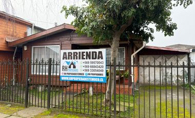 Casa en Arriendo, Sector Dreves, Temuco