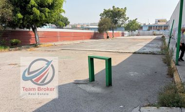 BODEGA COMERCIAL O LOGÍSTICA, VENTA Y RENTA, 8,000 M2 ALMACEN 2,000 M2 PATIO FRENTE ESTACION CALLE 11 LINEA 12 METRO