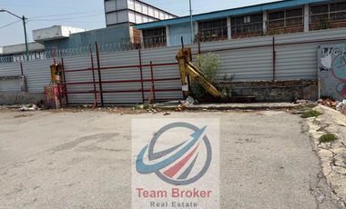 BODEGA COMERCIAL O LOGÍSTICA, VENTA Y RENTA, 8,000 M2 ALMACEN 2,000 M2 PATIO FRENTE ESTACION CALLE 11 LINEA 12 METRO