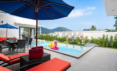 Award winning developers- Pool villa- Lamai- 3 beds, 3 bath