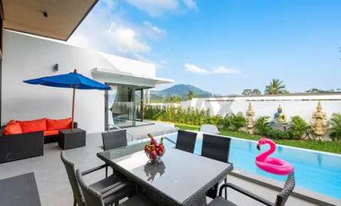 Award winning developers- Pool villa- Lamai- 3 beds, 3 bath
