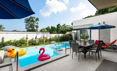 Award winning developers- Pool villa- Lamai- 3 beds, 3 bath