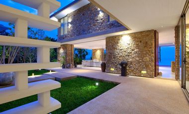 Award Worthy 4 Bedroom Luxury Sea View Villa in Taling Ngam, Koh Samui