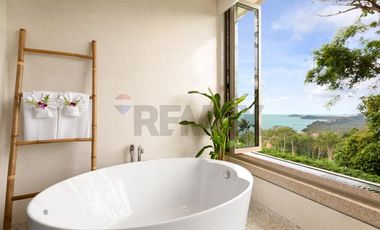 Award Worthy 4 Bedroom Luxury Sea View Villa in Taling Ngam, Koh Samui