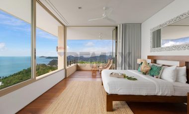 Award Worthy 4 Bedroom Luxury Sea View Villa in Taling Ngam, Koh Samui