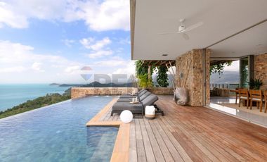 Award Worthy 4 Bedroom Luxury Sea View Villa in Taling Ngam, Koh Samui
